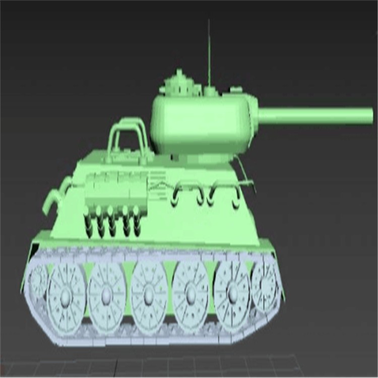 隆化充气军用坦克模型
